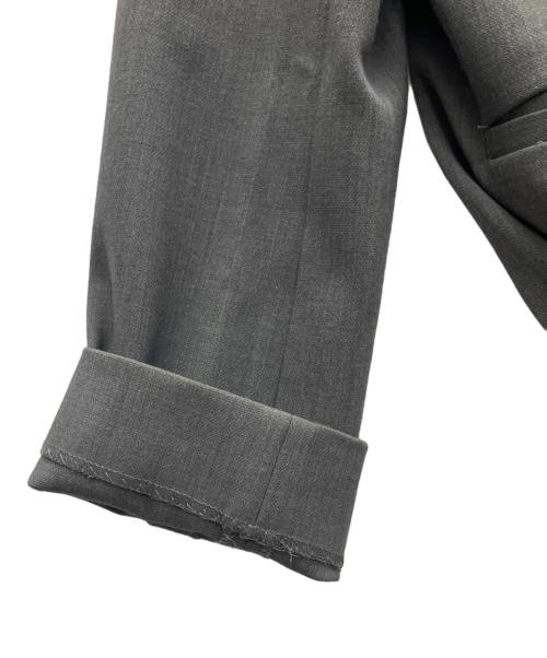 SOEJU（ソージュ）SOEJU (ソージュ) ノーカラージャケット グレー サイズ:Mの古着・服飾アイテム