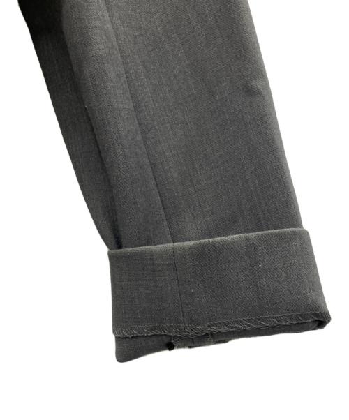 SOEJU（ソージュ）SOEJU (ソージュ) ノーカラージャケット グレー サイズ:Mの古着・服飾アイテム