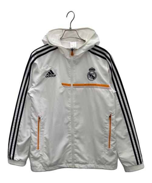 adidas（アディダス）adidas (アディダス) プレゼンテーションスーツ ホワイト サイズ:Mの古着・服飾アイテム