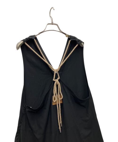 pierre cardin（ピエール・カルダン）pierre cardin (ピエール・カルダン) ノースリーブワンピース ブラック サイズ:SIZE38の古着・服飾アイテム