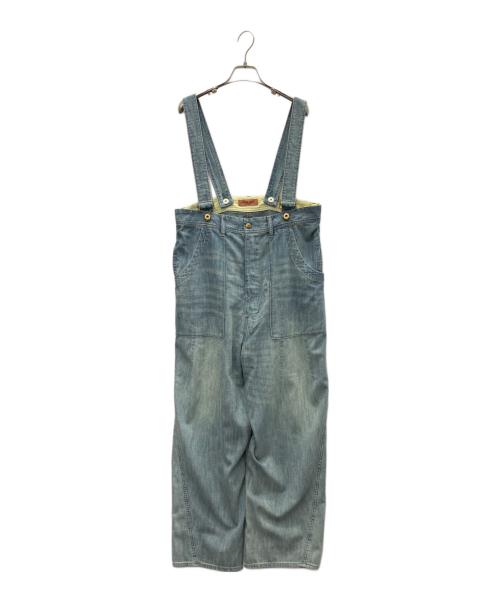 URCH RNA（アールエヌエー）URCH RNA (アールエヌエー) サスペンダーカンガルーパンツ インディゴ サイズ:SIZE Freeの古着・服飾アイテム