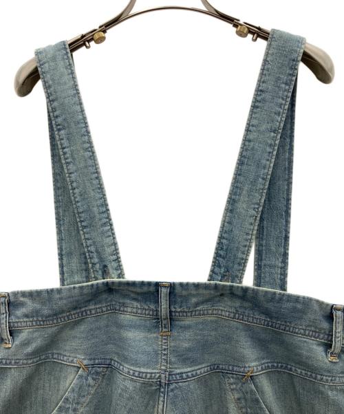 URCH RNA（アールエヌエー）URCH RNA (アールエヌエー) サスペンダーカンガルーパンツ インディゴ サイズ:SIZE Freeの古着・服飾アイテム