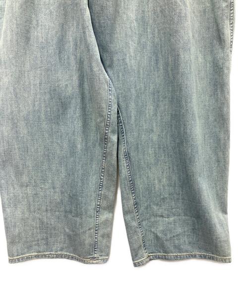 URCH RNA（アールエヌエー）URCH RNA (アールエヌエー) サスペンダーカンガルーパンツ インディゴ サイズ:SIZE Freeの古着・服飾アイテム