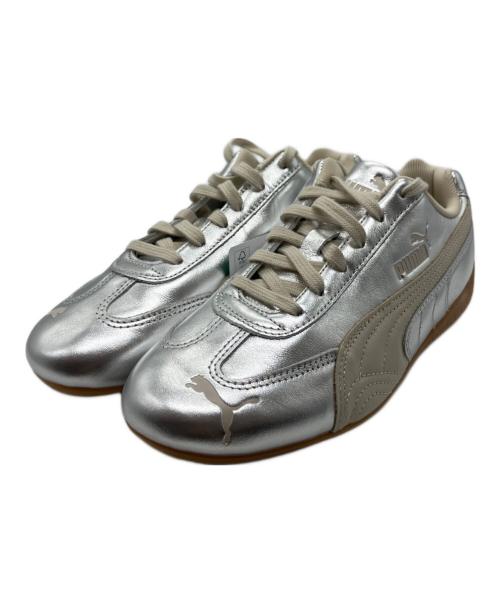 PUMA（プーマ）PUMA (プーマ) ローカットスニーカー シルバー サイズ:24cm 未使用品の古着・服飾アイテム