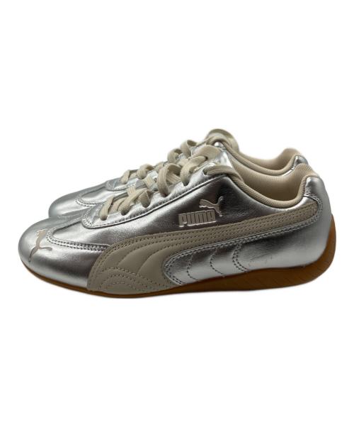PUMA（プーマ）PUMA (プーマ) ローカットスニーカー シルバー サイズ:24cm 未使用品の古着・服飾アイテム