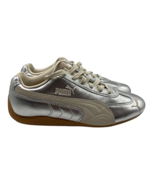 PUMA（プーマ）PUMA (プーマ) ローカットスニーカー シルバー サイズ:24cm 未使用品の古着・服飾アイテム