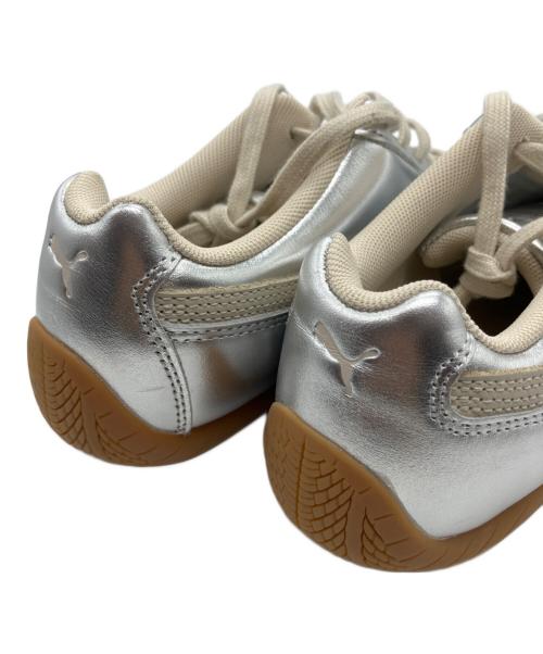 PUMA（プーマ）PUMA (プーマ) ローカットスニーカー シルバー サイズ:24cm 未使用品の古着・服飾アイテム