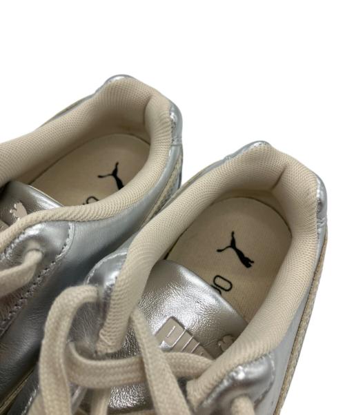 PUMA（プーマ）PUMA (プーマ) ローカットスニーカー シルバー サイズ:24cm 未使用品の古着・服飾アイテム