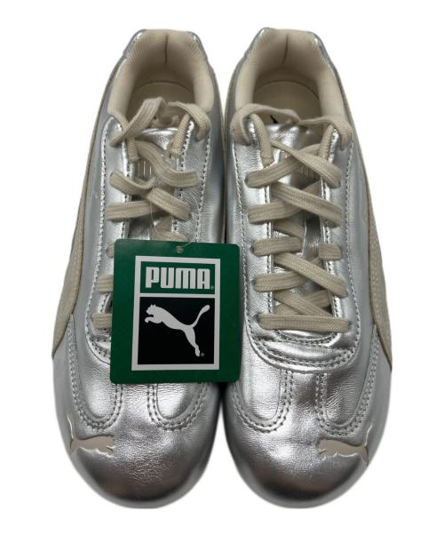 PUMA（プーマ）PUMA (プーマ) ローカットスニーカー シルバー サイズ:24cm 未使用品の古着・服飾アイテム