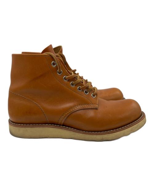 RED WING（レッドウィング）RED WING (レッドウィング) 6inch CLASSIC ROUND TOE ブラウン サイズ:SIZE 24.5cmの古着・服飾アイテム