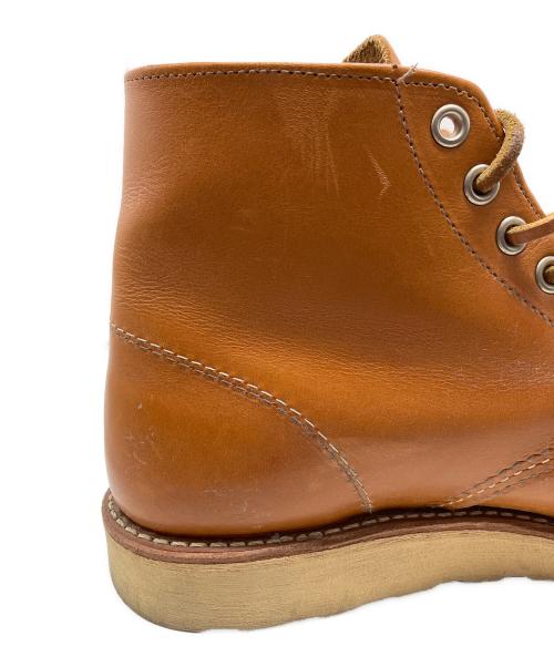 RED WING（レッドウィング）RED WING (レッドウィング) 6inch CLASSIC ROUND TOE ブラウン サイズ:SIZE 24.5cmの古着・服飾アイテム