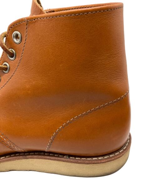 RED WING（レッドウィング）RED WING (レッドウィング) 6inch CLASSIC ROUND TOE ブラウン サイズ:SIZE 24.5cmの古着・服飾アイテム