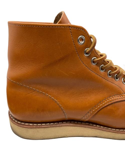 RED WING（レッドウィング）RED WING (レッドウィング) 6inch CLASSIC ROUND TOE ブラウン サイズ:SIZE 24.5cmの古着・服飾アイテム