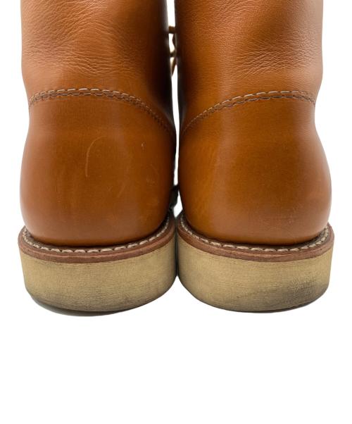 RED WING（レッドウィング）RED WING (レッドウィング) 6inch CLASSIC ROUND TOE ブラウン サイズ:SIZE 24.5cmの古着・服飾アイテム