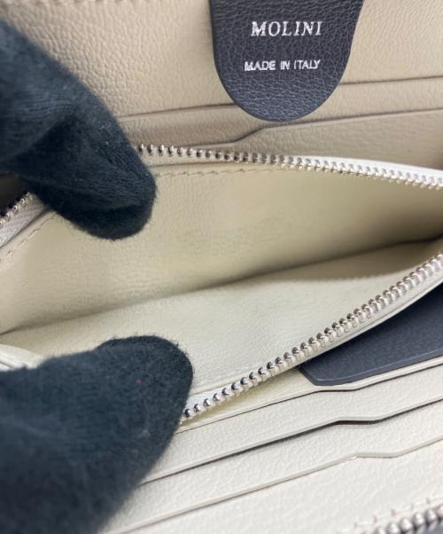 MOLINI（モリニ）MOLINI (モリニ) 長財布 グレーの古着・服飾アイテム