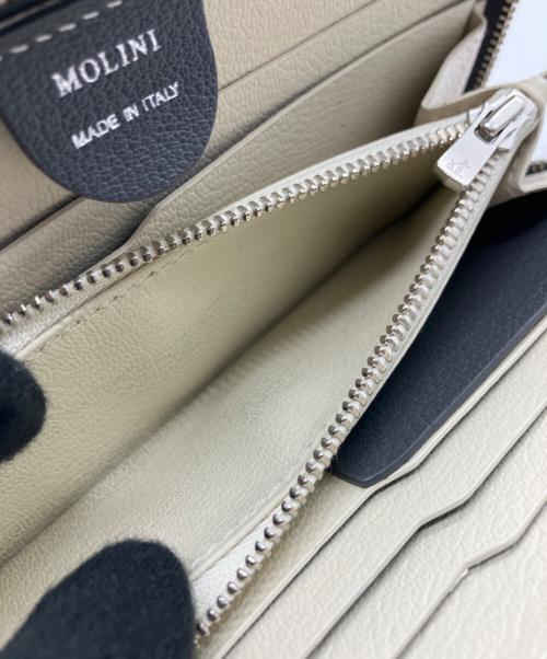MOLINI（モリニ）MOLINI (モリニ) 長財布 グレーの古着・服飾アイテム