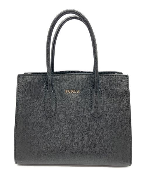 FURLA（フルラ）FURLA (フルラ) ハンドバッグ ブラック サイズ:-の古着・服飾アイテム