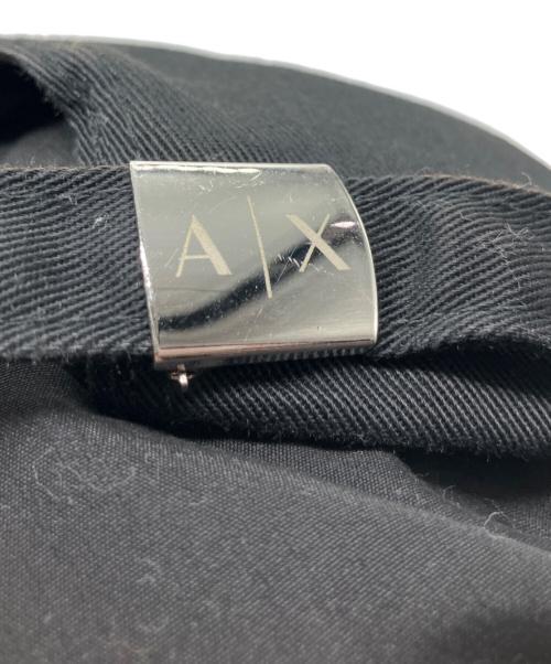 ARMANI EXCHANGE（アルマーニ エクスチェンジ）ARMANI EXCHANGE (アルマーニ エクスチェンジ) キャップ ブラック サイズ:-の古着・服飾アイテム