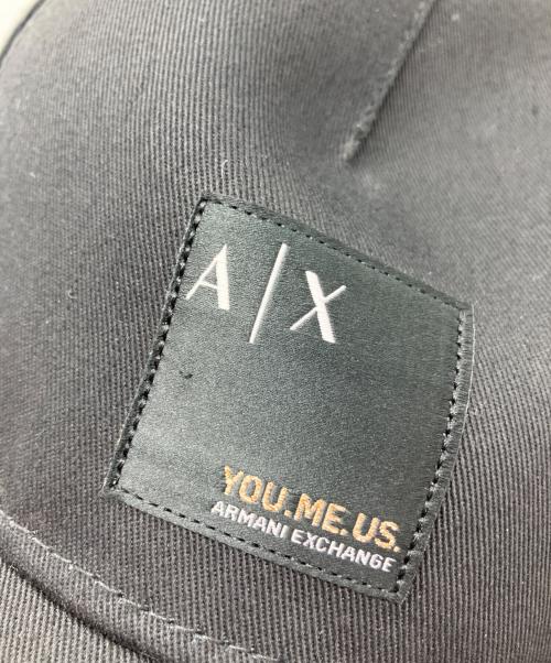 ARMANI EXCHANGE（アルマーニ エクスチェンジ）ARMANI EXCHANGE (アルマーニ エクスチェンジ) キャップ ブラック サイズ:-の古着・服飾アイテム