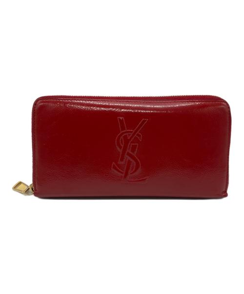 Yves Saint Laurent（イヴサンローラン）Yves Saint Laurent (イヴサンローラン) 長財布 レッドの古着・服飾アイテム