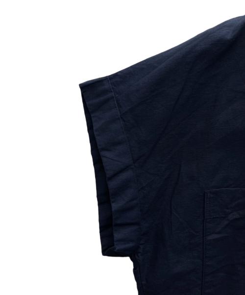 JOURNAL STANDARD（ジャーナルスタンダード）JOURNAL STANDARD (ジャーナルスタンダード) 半袖ブラウス ネイビー サイズ:SIZE Freeの古着・服飾アイテム