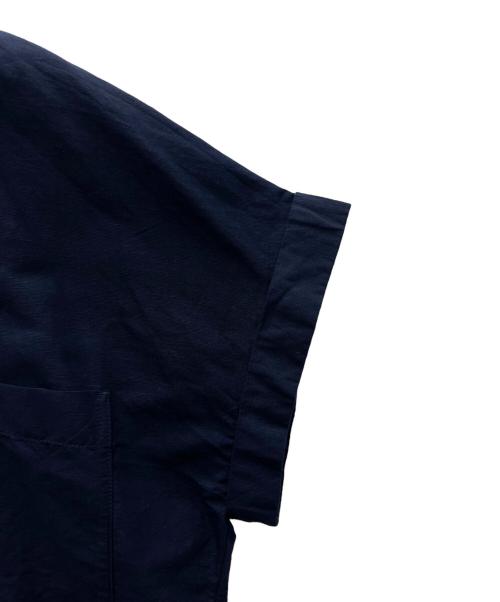 JOURNAL STANDARD（ジャーナルスタンダード）JOURNAL STANDARD (ジャーナルスタンダード) 半袖ブラウス ネイビー サイズ:SIZE Freeの古着・服飾アイテム