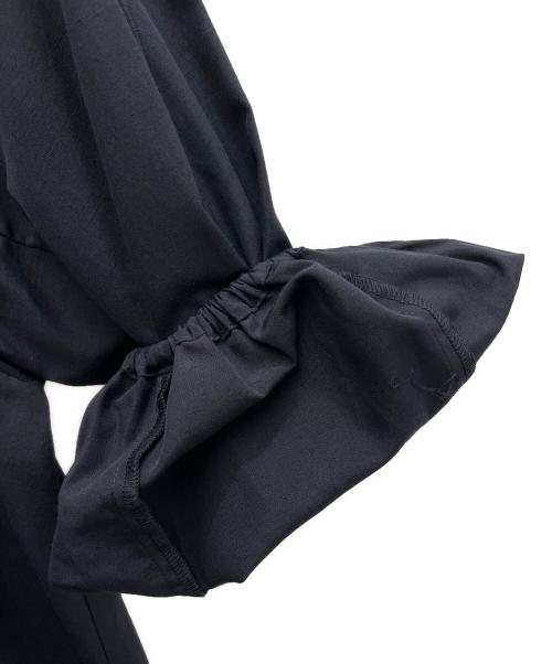 URBAN RESEARCH ROSSO（アーバンリサーチロッソ）URBAN RESEARCH ROSSO (アーバンリサーチロッソ) 長袖ブラウス ネイビー サイズ:SIZE Freeの古着・服飾アイテム
