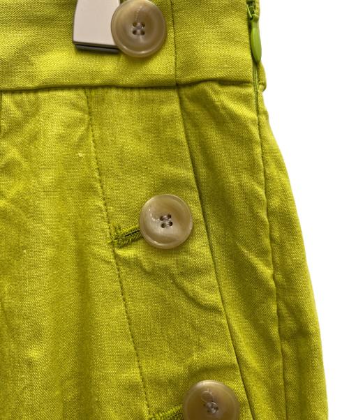 IENA（イエナ）IENA (イエナ) タックパンツ 黄緑 サイズ:SIZE 36の古着・服飾アイテム