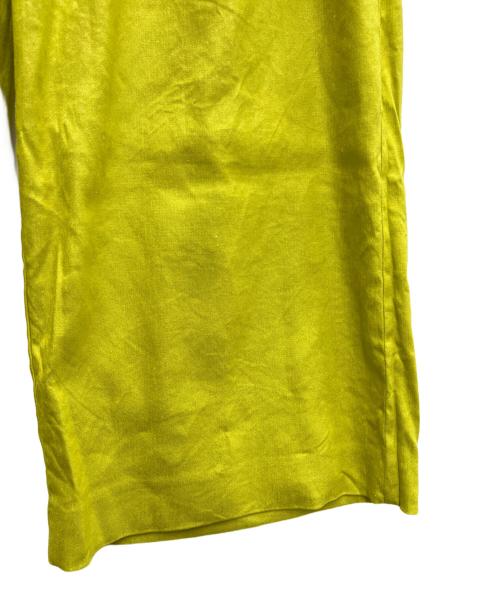 IENA（イエナ）IENA (イエナ) タックパンツ 黄緑 サイズ:SIZE 36の古着・服飾アイテム