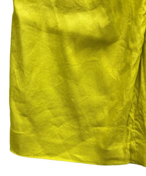 IENA（イエナ）IENA (イエナ) タックパンツ 黄緑 サイズ:SIZE 36の古着・服飾アイテム