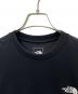 THE NORTH FACE (ザ ノース フェイス) 半袖カットソー ブラック サイズ:L：3000円