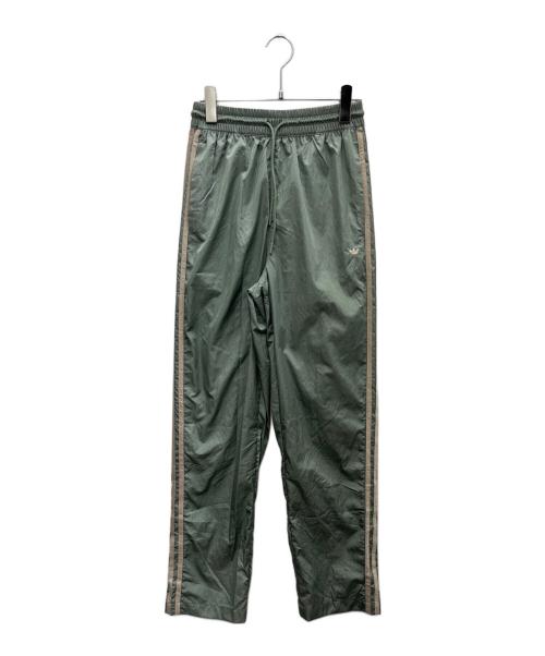 adidas Originals（アディダスオリジナル）adidas originals (アディダスオリジナル) M WARM UP PANT グリーン サイズ:Sの古着・服飾アイテム