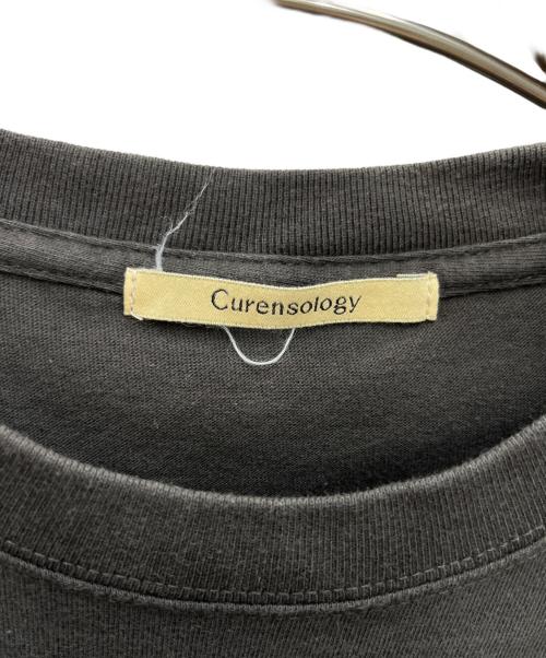 Curensology（カレンソロジー）Curensology (カレンソロジー) 半袖カットソー ブラック サイズ:FREEの古着・服飾アイテム