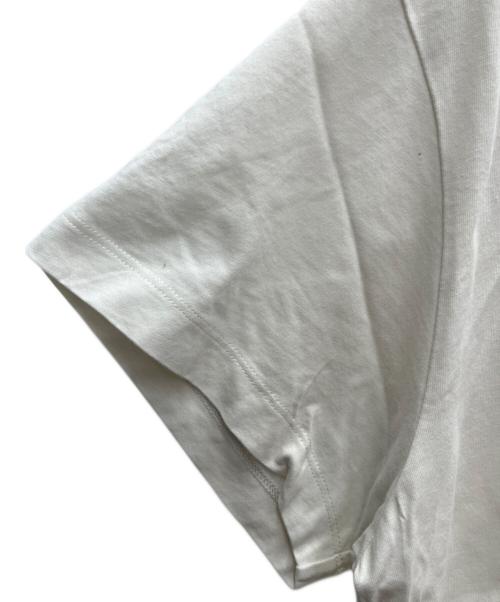 JIL SANDER+（ジルサンダープラス）JIL SANDER+ (ジルサンダープラス) 半袖カットソー ホワイト サイズ:Lの古着・服飾アイテム