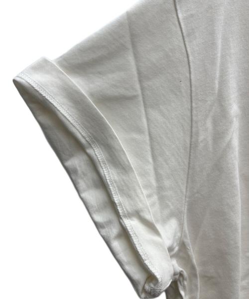 JIL SANDER+（ジルサンダープラス）JIL SANDER+ (ジルサンダープラス) 半袖カットソー ホワイト サイズ:Lの古着・服飾アイテム