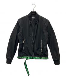 DSQUARED2（ディースクエアード）の古着「ブルゾン」｜ブラック