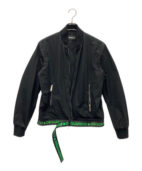 DSQUARED2（ディースクエアード）DSQUARED2 (ディースクエアード) ブルゾン ブラック サイズ:SIZE 48の古着・服飾アイテム