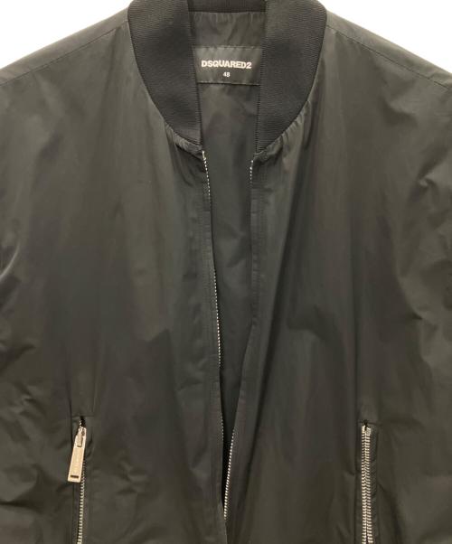 DSQUARED2（ディースクエアード）DSQUARED2 (ディースクエアード) ブルゾン ブラック サイズ:SIZE 48の古着・服飾アイテム