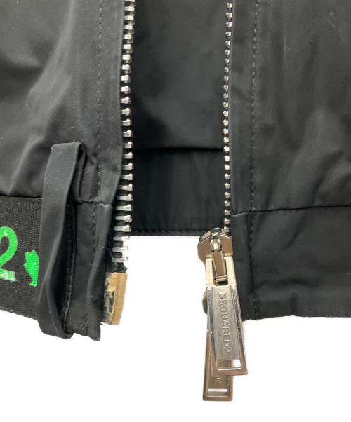 DSQUARED2（ディースクエアード）DSQUARED2 (ディースクエアード) ブルゾン ブラック サイズ:SIZE 48の古着・服飾アイテム