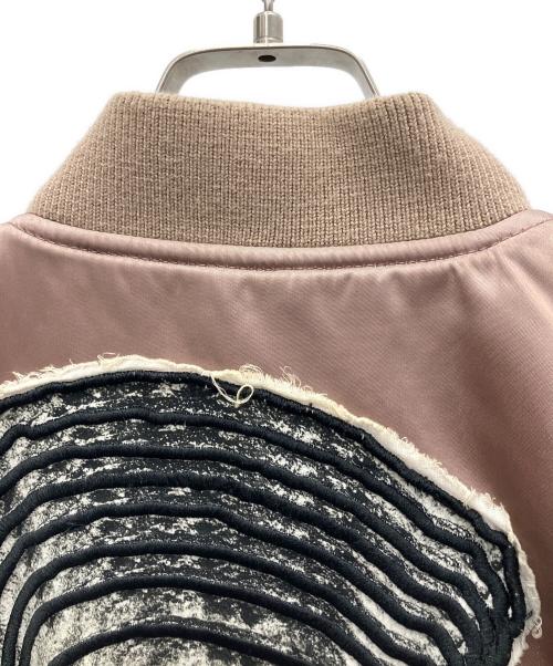 DIESEL（ディーゼル）DIESEL (ディーゼル) リバーシブルMA-1ジャケット ピンク×ブラック サイズ:SIZE Sの古着・服飾アイテム