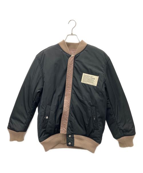 DIESEL（ディーゼル）DIESEL (ディーゼル) リバーシブルMA-1ジャケット ピンク×ブラック サイズ:SIZE Sの古着・服飾アイテム