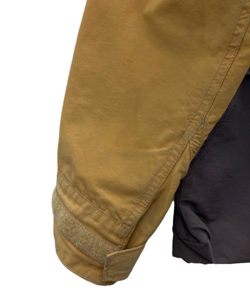 KAVU（カブー）KAVU (カブー) マウンテンパーカー オレンジ×ブラウン サイズ:Sの古着・服飾アイテム