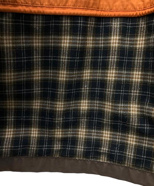KAVU（カブー）KAVU (カブー) マウンテンパーカー オレンジ×ブラウン サイズ:Sの古着・服飾アイテム