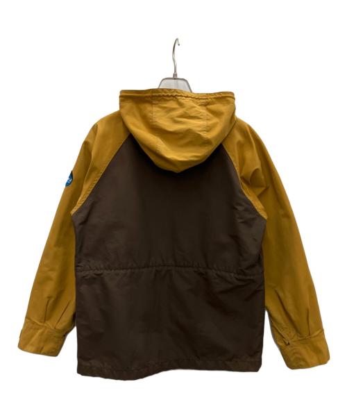 KAVU（カブー）KAVU (カブー) マウンテンパーカー オレンジ×ブラウン サイズ:Sの古着・服飾アイテム