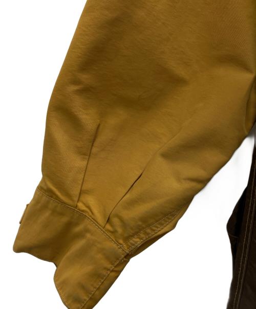 KAVU（カブー）KAVU (カブー) マウンテンパーカー オレンジ×ブラウン サイズ:Sの古着・服飾アイテム
