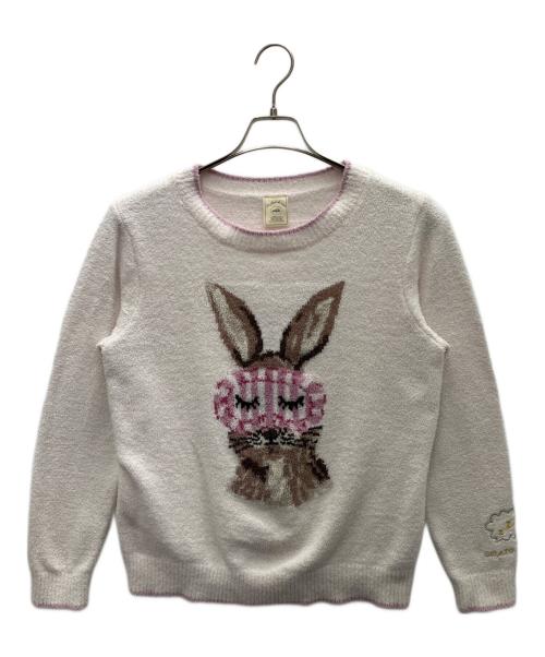 gelato pique（ジェラートピケ）gelato pique (ジェラートピケ) 長袖カットソー ピンク サイズ:SIZE Freeの古着・服飾アイテム