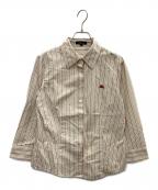 BURBERRY LONDONバーバリーロンドン）の古着「長袖シャツ」｜ベージュ