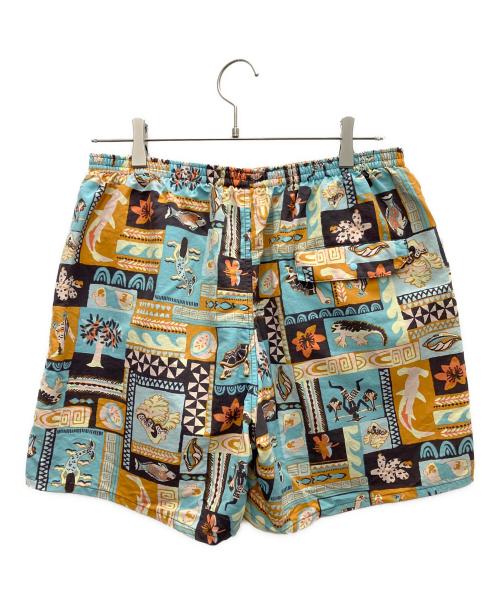 Patagonia（パタゴニア）Patagonia (パタゴニア) BAGGIES SHORTS ブルー×オレンジ サイズ:SIZE Mの古着・服飾アイテム