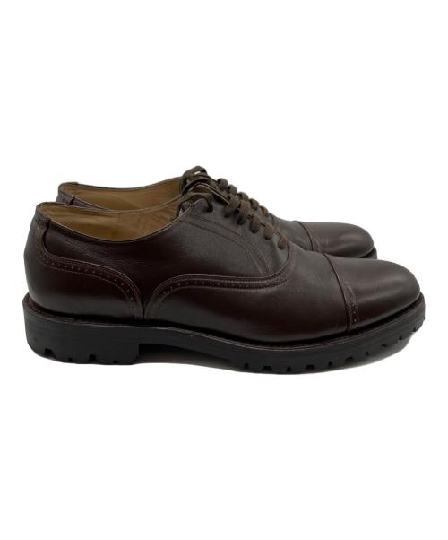 COMME des GARCONS HOMME（コムデギャルソン オム）COMME des GARCONS HOMME (コムデギャルソン オム) ストレートチップシューズ ブラウン サイズ:SIZE55の古着・服飾アイテム