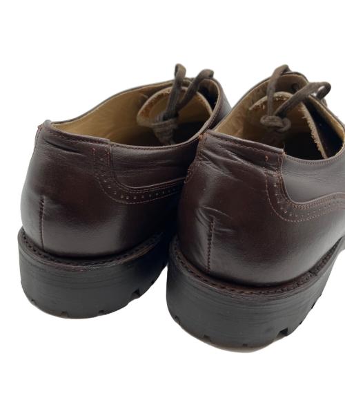 COMME des GARCONS HOMME（コムデギャルソン オム）COMME des GARCONS HOMME (コムデギャルソン オム) ストレートチップシューズ ブラウン サイズ:SIZE55の古着・服飾アイテム